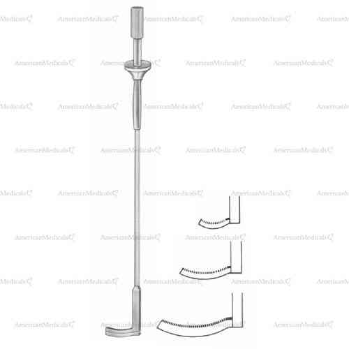atraumatic flexible vessel clamp - 20 cm (8")