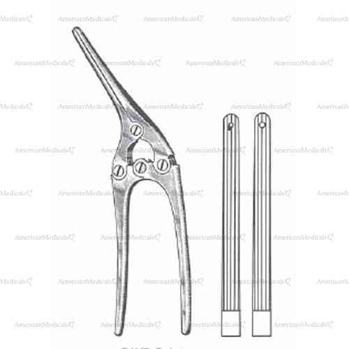 payr baby crushing clamps with pin - 15 cm (6")