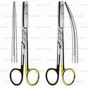 deaver supercut operating scissors with tc cutting edges - blunt/blunt