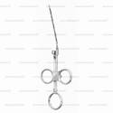 krause snare ear polypus with open tip - 16 cm (6 1/4")