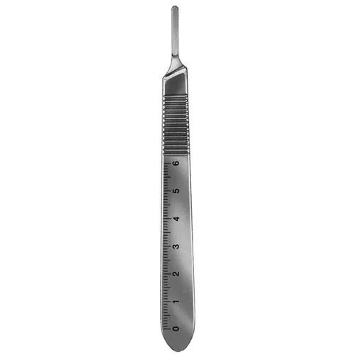scalpel handle number 3 - graduated cm