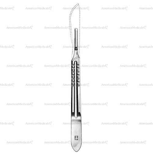 scalpel handle number 4