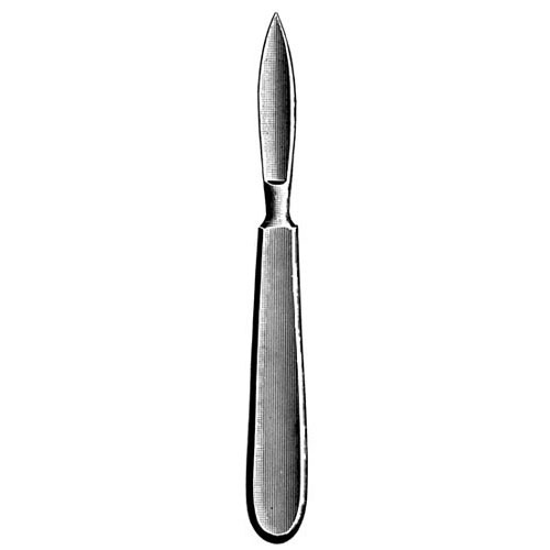 langenbeck resection knife - blade 5.5 cm (2 1/4")