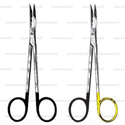 sanvenero supercut operating scissors - curved