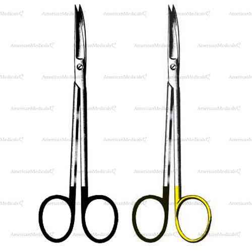 joseph supercut operating scissors - curved
