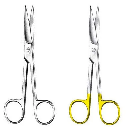 operating scissors - sharp/sharp, straight