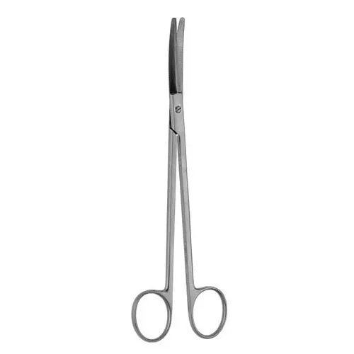 gorney dissecting scissors - delicate, curved, 19 cm (7 1/2")
