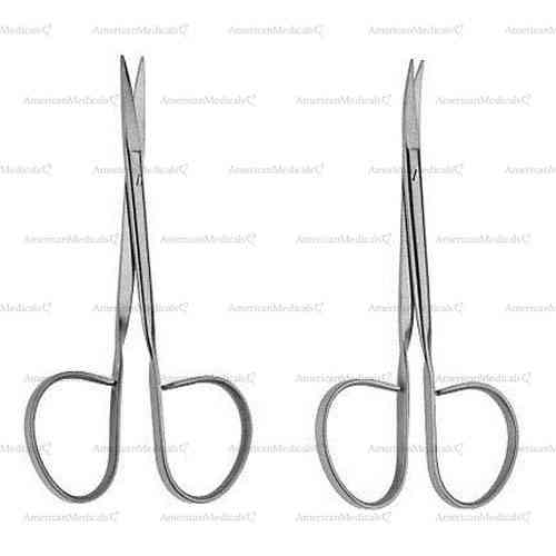 iris operating scissors with large rings - long