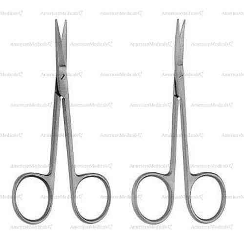 knapp operating scissors - blunt/blunt, 10.5 cm (4 1/8")