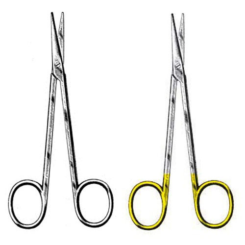 strabismus scissors - straight, 11 cm (4 1/4")