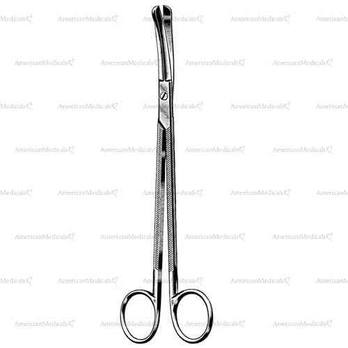 good tonsil & vascular scissors - 14 cm (5 1/2")