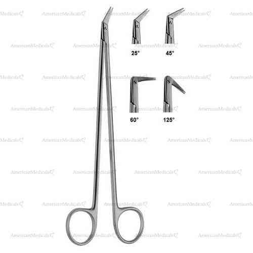 diethrich vascular scissors - 18 cm (7 1/8")