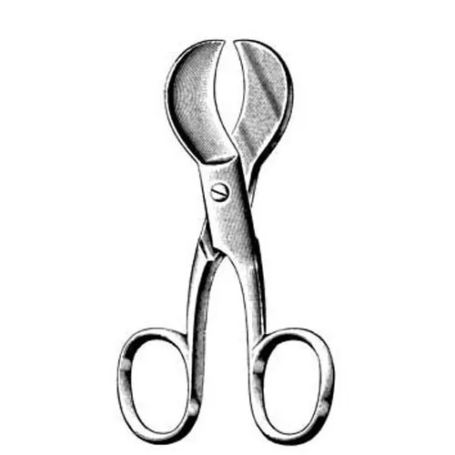 u.s.a. model umbilical cord scissors - 10.5 cm (4 1/8")