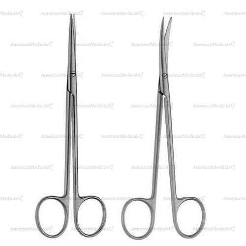 neurosurgery operating scissors - 15.5 cm (6 1/8")