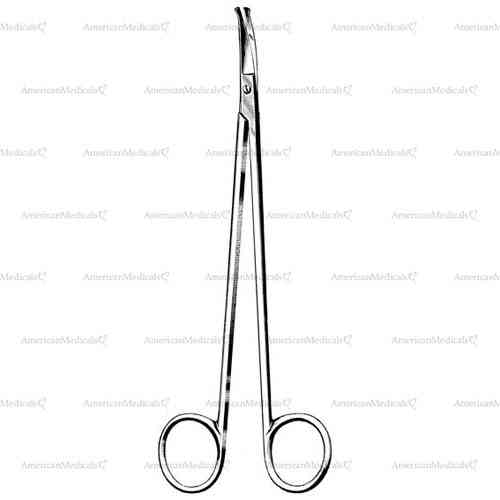 strully neurosurgery scissors - 22 cm (8 3/4")