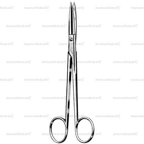 mcindoe cartilage scissors - 19 cm (7 1/2")