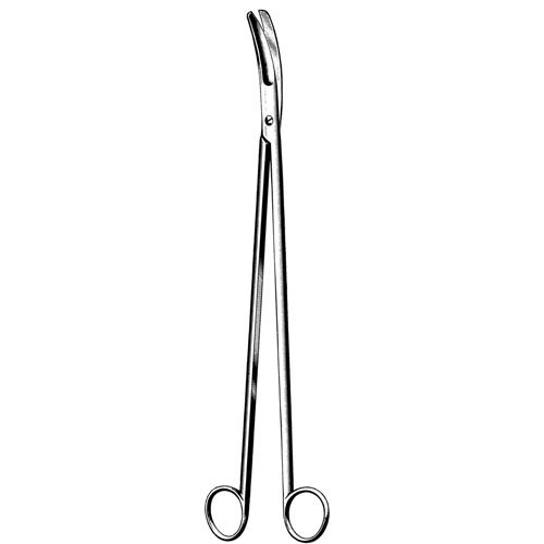 crafoord lung (thorax) scissors - 30 cm (11 7/8")