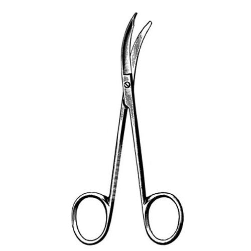 northbent ligature scissors - 13 cm (5 1/8")