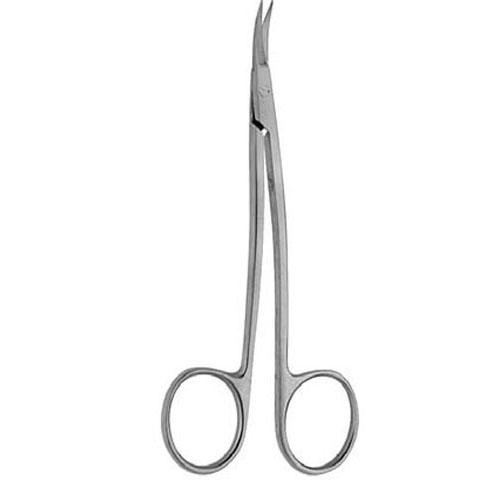 la grange gum operating scissors - smooth, s shaped, 11.5 cm (4 1/2")