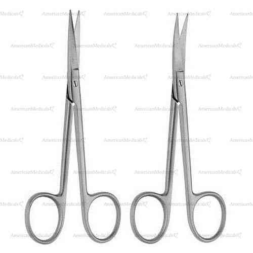 wagner gum operating scissors - 12 cm (4 3/4