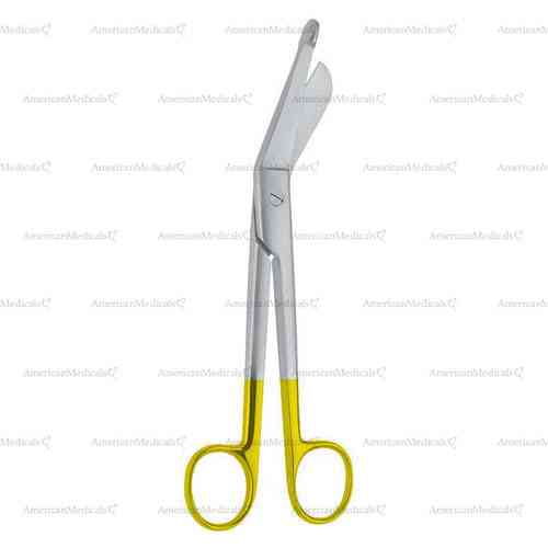 lister bandage scissors with tungsten carbide cutting edges