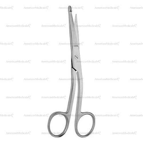 knowles bandage scissors - curved, 14 cm (5 1/2")