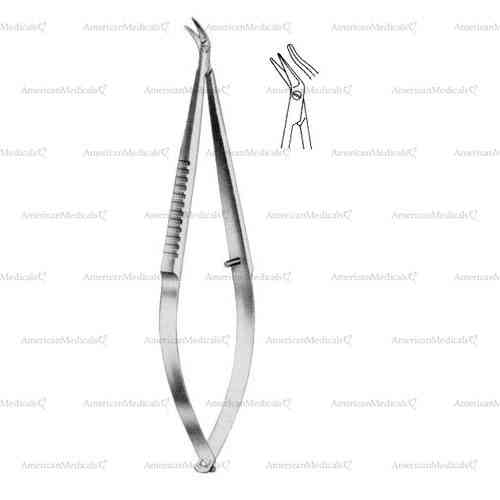 castroviejo iridectomy & micro scissors - right