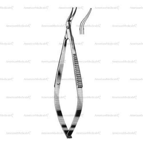 castroviejo iridectomy & micro scissors - blunt
