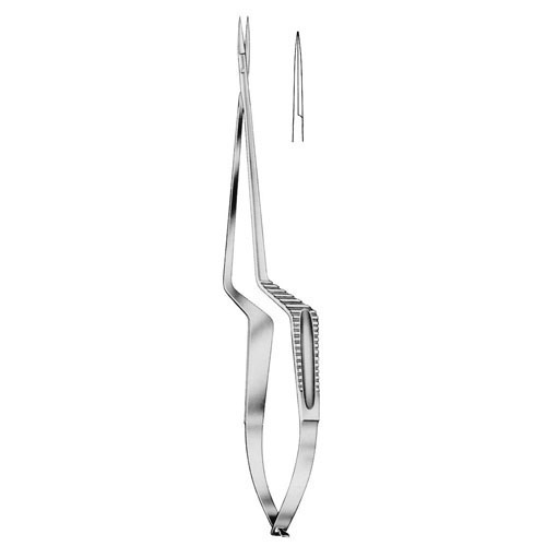 ophthalmic & micro scissors - straight, bayonet, 18.5 cm (7 1/4")