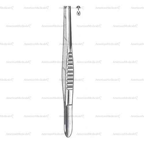dissecting forceps - usa model with 1 x 2 teeth