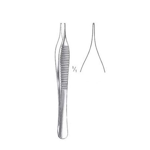 adson micro forceps - 1 x 2 teeth