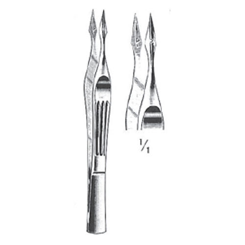 carmalt splinter forceps - straight