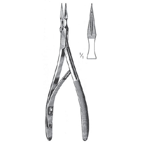 virtus (ralk) splinter forceps - straight, 15 cm