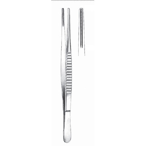 de bakey atraumatic tissue forceps - straight, 4.5 mm - 3.5 mm tip