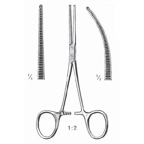 kocher hemostatic forceps, delicate