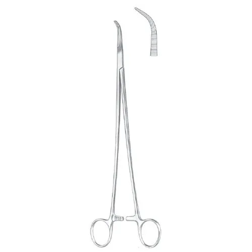lawrence hemostatic dissecting and ligature forceps - 28 cm (11")
