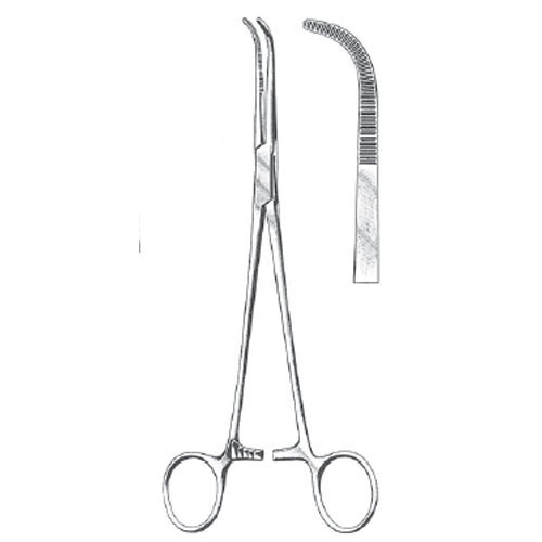 mixter hemostatic and bronchus forceps - 22 cm (8 3/4")
