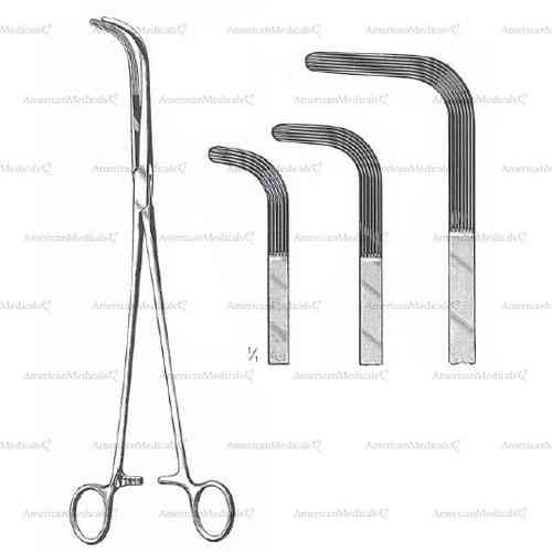 mixter hemostatic, gall duct and kidney pedicle forceps