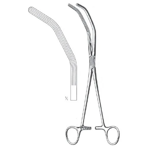 herrick kidney pedicle clamp - 23 cm (9 1/8")