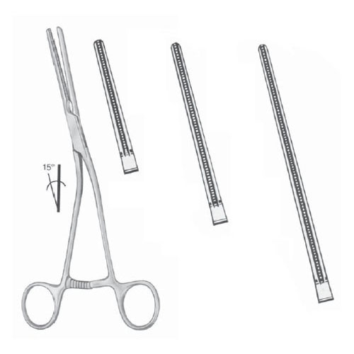 Glover Coarctation Clamp 15° American Medicals