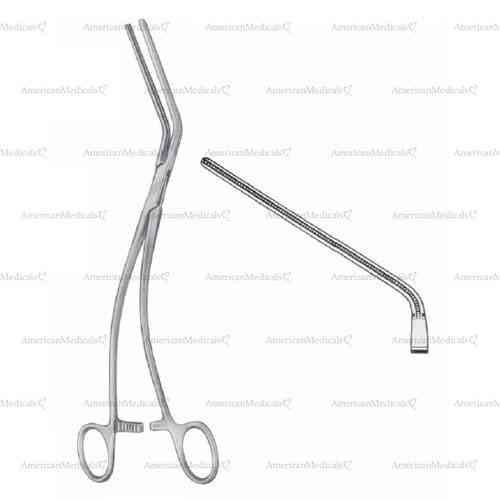 de bakey peripheral vascular clamp - 26 cm (10 1/4")