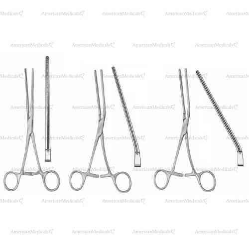 leland-jones peripheral vascular clamps - 19 cm (7 1/2")