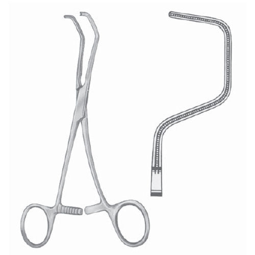 de bakey atraumatic anastomosis clamps - 17 cm (6 3/4")