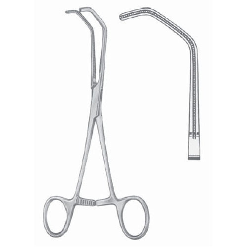 beck clamp aorta atraumatic - 17 cm (6 3/4")