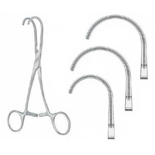 de bakey atraumatic forceps, rounded