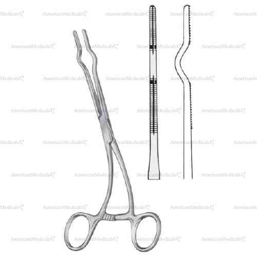 cooley caval occlusion clamp - french