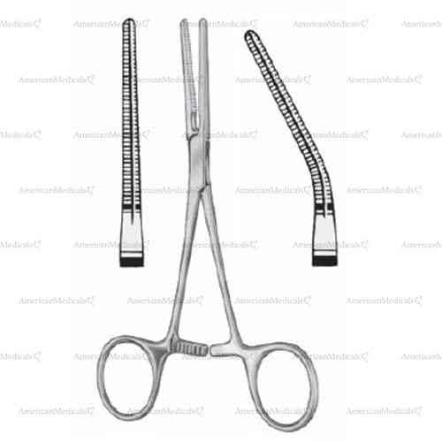 cooley pediatric occlusion clamp - 14 cm (5 1/2")