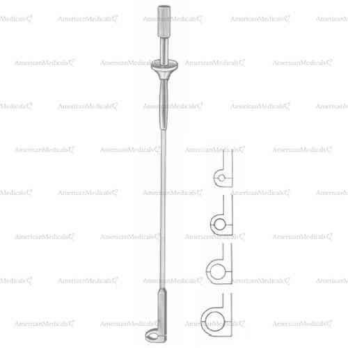 flexible shunt clamp - 22 cm (8 3/4")