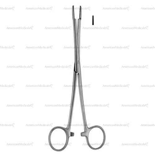 martin dressing forceps with ratchet - 17 cm (6 3/4")