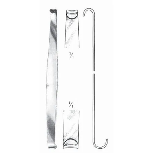 roux mini retractor - double ended, 15 cm (6")